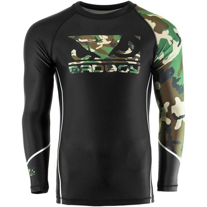 Рашгард Bad Boy Soldier Rash Guard - Black/Сamo (XS)