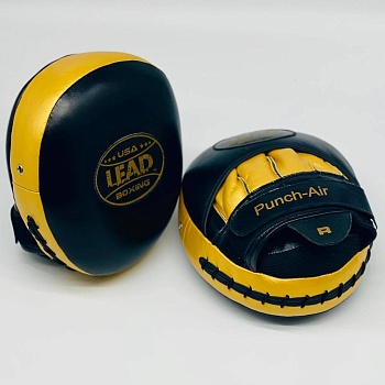 Лапы Leaders Air Mitts Black Gold