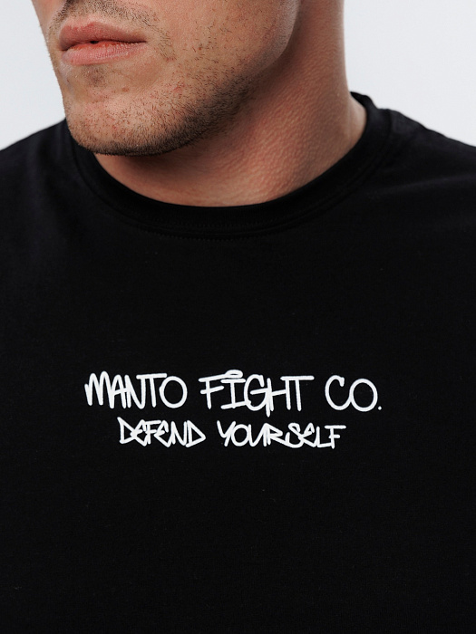 Футболка MANTO x KTOF t-shirt LEGAL black