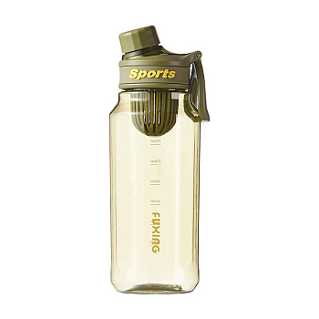 Бутылка для воды FUXING SPORTS, 750 мл, Хаки