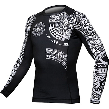 Рашгард Hardcore Training Ta Moko Black