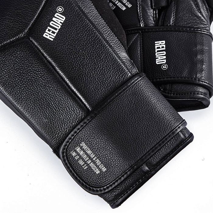 Универсальные тренировочные перчатки Ultimatum Boxing Reload Black G 3.0