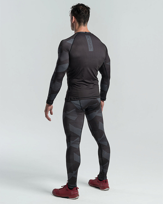 Компрессионные тайтсы FIGHTER BLACK (M)