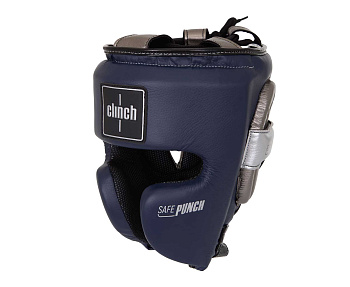 C145 Шлем боксерский Clinch Punch 2.0 темносине-бронзовый
