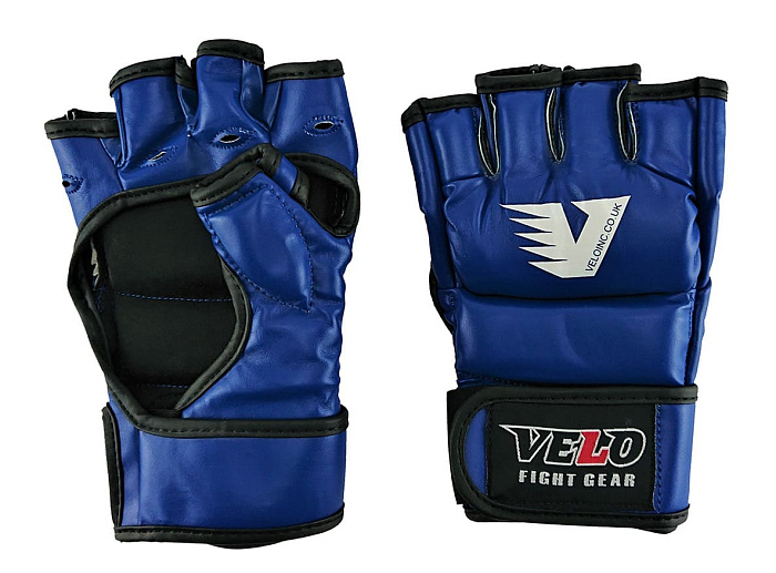 Перчатки MMA VELO, flex, синие, XXS