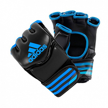 adiCSG07 Перчатки для смешанных единоборств Traditional Grappling черно-синие