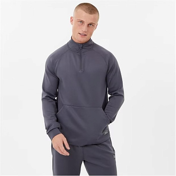 Лонгслив Everlast Zip Track Jacket Mens Shark Grey