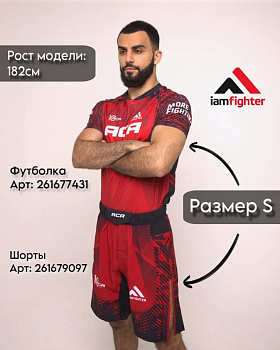 Футболка спортивная ACA ММА красная