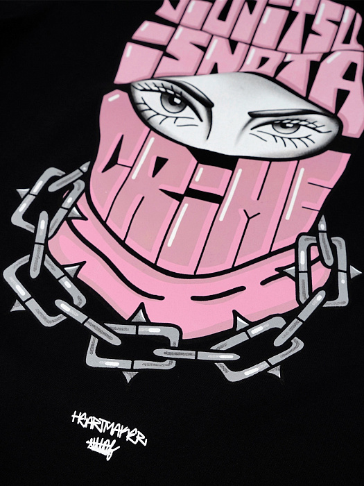 Футболка MANTO x KTOF t-shirt LEGAL black