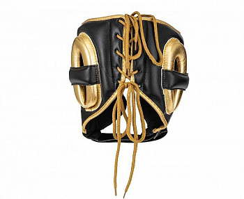 adiPHG01M Шлем боксерский AdiStar Pro Head Gear черно-золотой