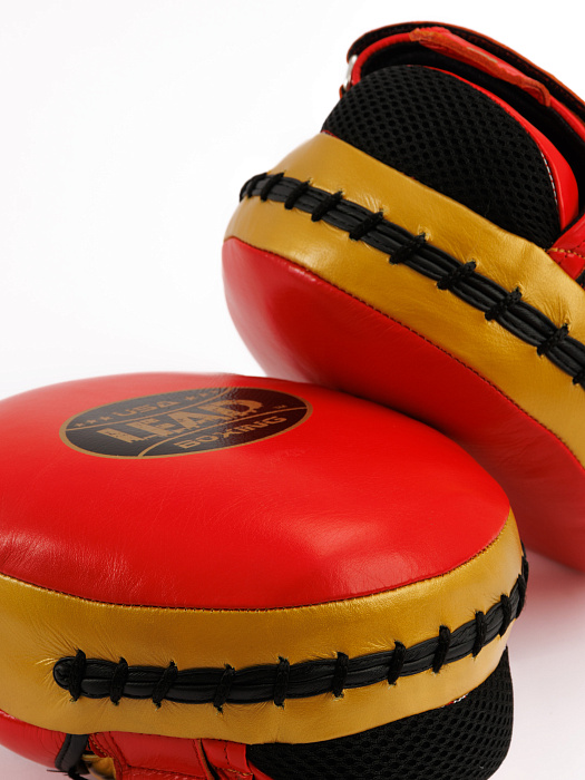 Лапы Leaders Air Mitts Red Gold