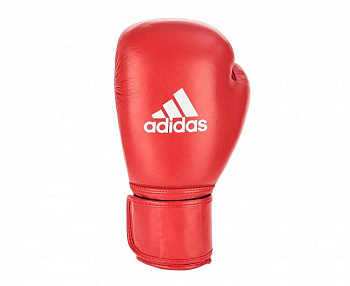 adiIBAG1 Перчатки боксерские IBA красные