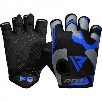 Перчатки для фитнеса RDX F6 BLUE