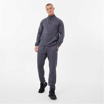 Лонгслив Everlast Zip Track Jacket Mens Shark Grey