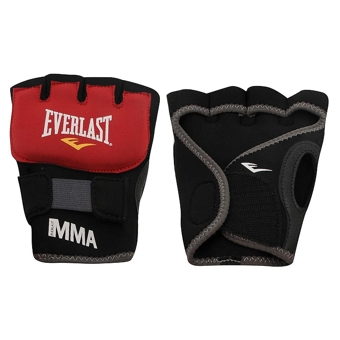 Бинты гелевые Everlast черный/красный