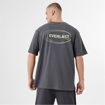 Футболка Everlast Logo Pocket Tee Shark Grey