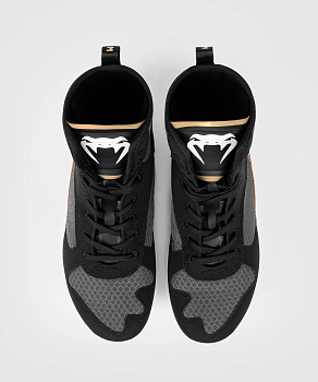 Боксерки Venum Elite White/Black-Gold