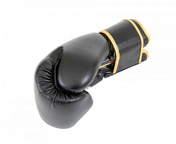 C170 Перчатки боксерские Clinch Muay Thai черные 