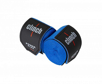 C239 Бинты боксерские Clinch Boxing Hand Wrap Power Flex синие