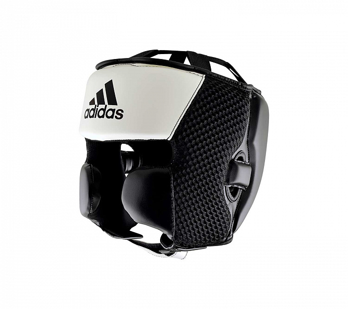 adiH150HG Шлем боксерский Hybrid 150 Headgear бело-черный