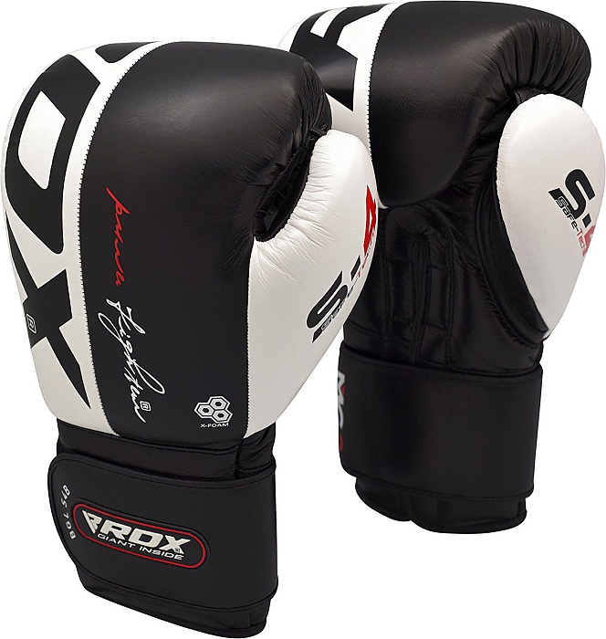 Боксёрские перчатки RDX S4B Black
