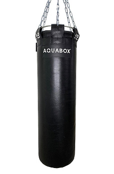 Мешок боксерский водоналивной AQUABOX кожа, черн, 35*150-65