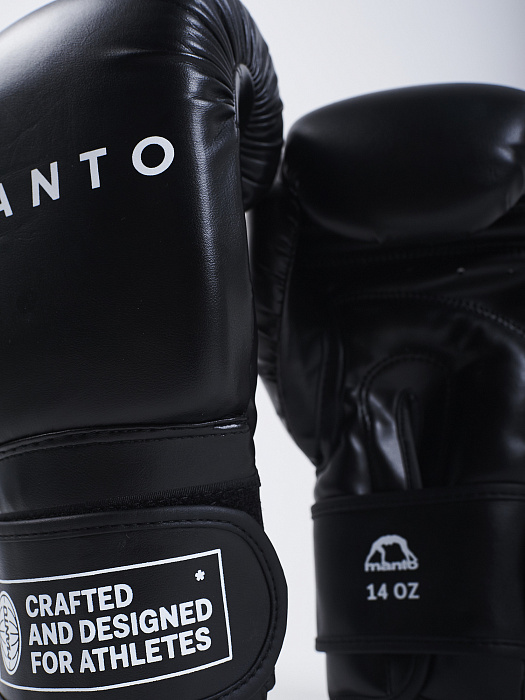 Боксерские перчатки Manto IMPACT Black