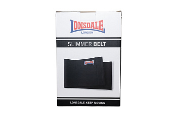Пояс компрессионный Lonsdale Slender черн.
