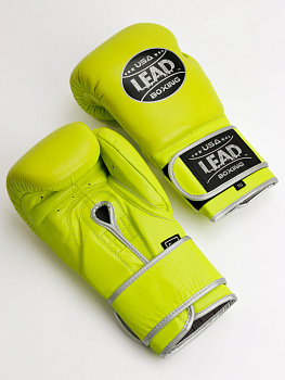 Спаринговочные перчатки Elite Soft Gloves (Салатовый)