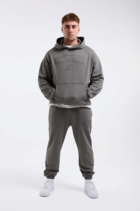 Худи East Street Boxraw Серый