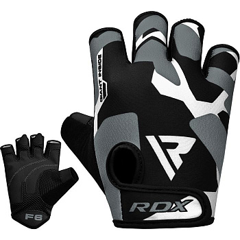 Перчатки для фитнеса RDX F6 GRAY