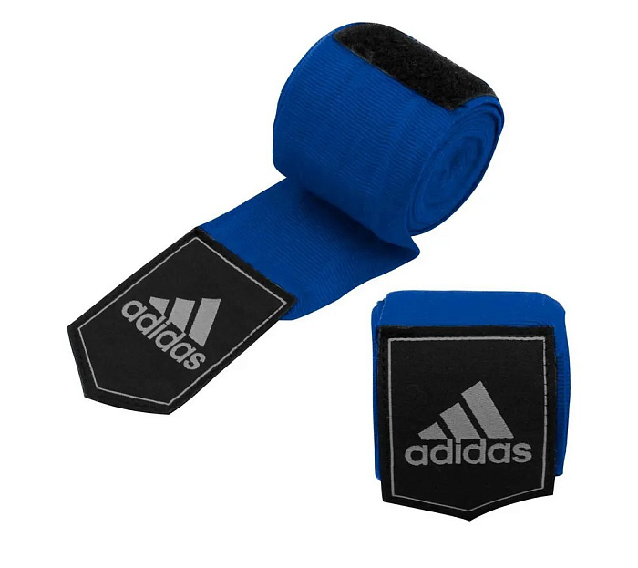 adiBP032 Бинт эластичный Mexican Style Boxing Crepe Bandage синий