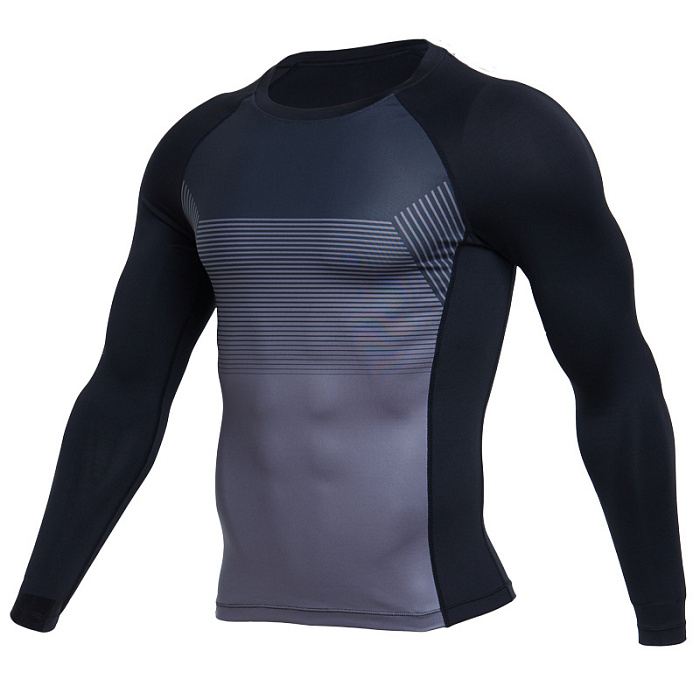 Рашгард Vansyndical L\S Black Grey