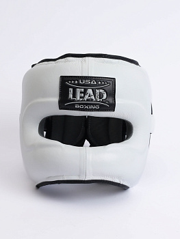 Шлем Leaders бамперный White/Black