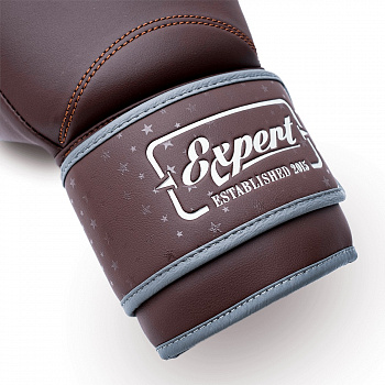 Перчатки для бокса Fight Expert Vintage Fusion Коричневый/серый