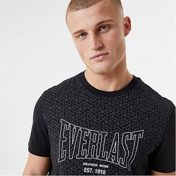 Футболка Everlast Geo Print T-Shirt 2.0 Black