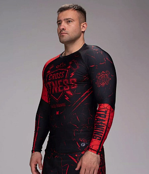 Рашгард для MMA Rusco Sport CROSS FITNES, взрослый