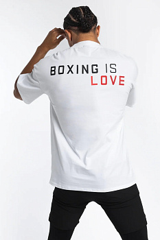 Футболка Boxing Is Love BOXRAW Белый