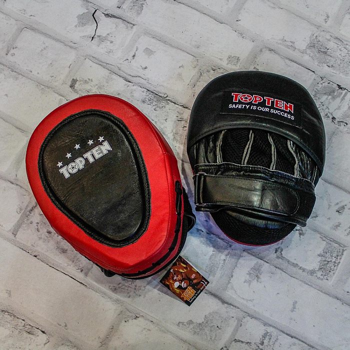 Лапа MMA TOP TEN Ultimate Coaching Mitt Gold Series