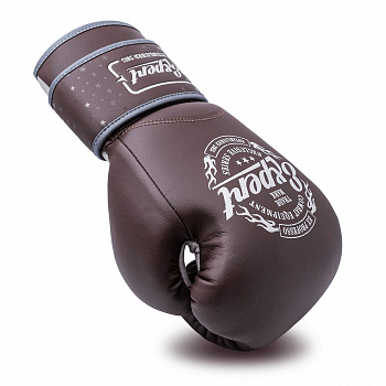 Перчатки для бокса Fight Expert Vintage Fusion Коричневый/серый