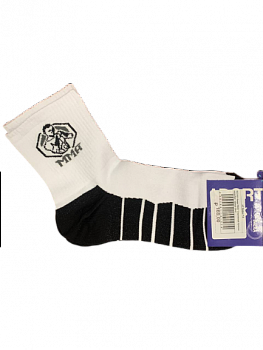 ISL0160 Имера "MMA" Спортивные Мужские носки бел. черный