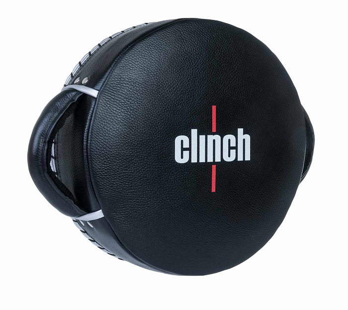 C571 Подушка тренерская круглая Clinch Leather черная  