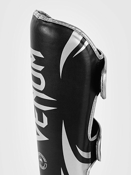 Щитки Venum Challenger Black/Silver
