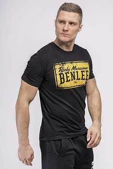 Футболка мужская стандартного кроя BENLEE BOXLABEL Black