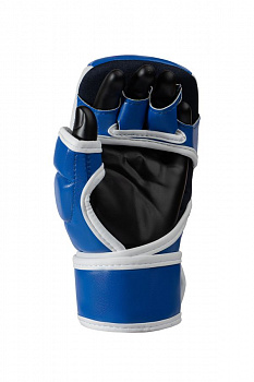 Перчатки ММА pro training синии