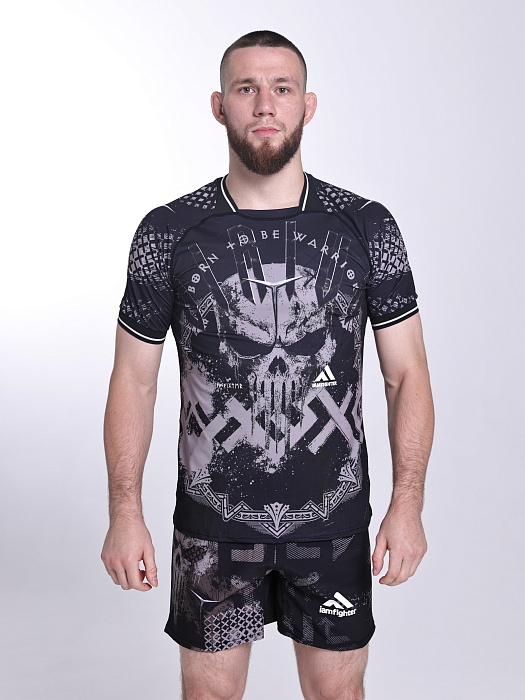 Футболка череп I Am Fighter - HD168/25
