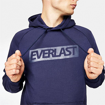 Толстовка Everlast Overhead Logo Hoodie Navy