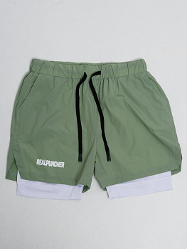 Шорты REALPUNCHER 2 в 1 Olive