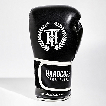 Боксерские перчатки Hardcore Training Revolution Black/White