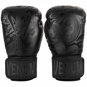 Боксерские перчатки Dragon's Flight черн.